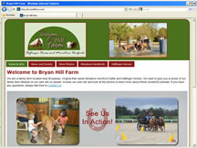 Click here to open the Bryan Hill Farm web site.