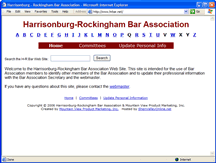 Click to visit the Harrisonburg-Rockingham Bar Association web site