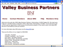 Click to view the BNI Valley Business Partners web site