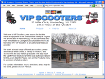 Click to view the VIP Scooters web site.